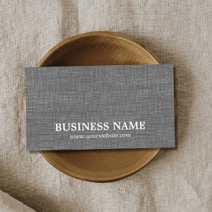 Tarjeta De Visita Consultor gris textura elegante profesional