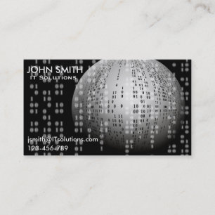 Tarjeta De Visita Consultor independiente de soluciones informática