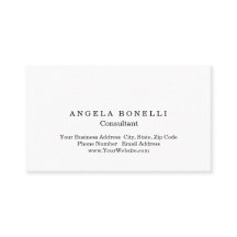 Consultor Minimalista sencillo y sencillo de diseñ