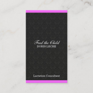 Tarjeta De Visita Consultor Profesional Damasco Elegante