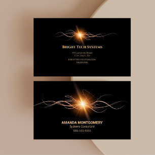 Tarjeta De Visita Consultor técnico de TI de sistemas tecnológicos