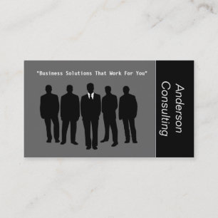 Tarjeta De Visita Consultores profesionales de negocios