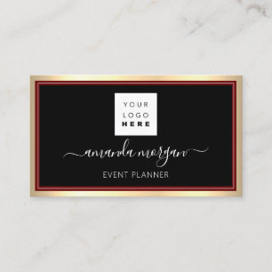 Tarjeta De Visita Consultoría de Inversiones Bloguero Influencer Gol