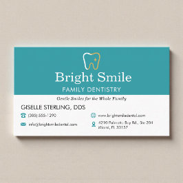 Tarjeta De Visita Consultorio Dental Odontología 