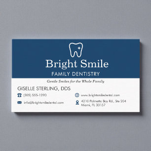 Tarjeta De Visita Consultorio Dental Profesional Odontología