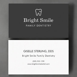 Tarjeta De Visita Consultorio Odontológico Odontología
