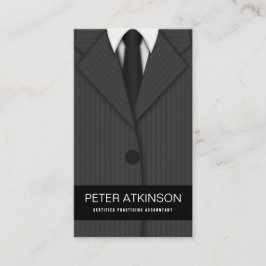 Tarjeta De Visita Contador vertical de lápices grises o grises