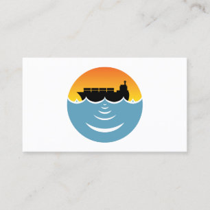 Tarjeta De Visita contaminación por ruido en el océano