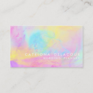 Tarjeta de visita contemporánea de la acuarela