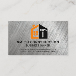 Tarjeta De Visita Contratista Arquitecto de edificios Construcci