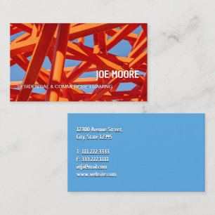 Tarjeta De Visita Contratista de estructuras