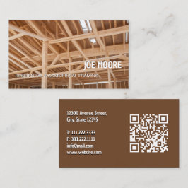 Tarjeta De Visita 🚧 Contratista de estructuras QR