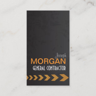 Tarjeta De Visita Contratista General PixDezines