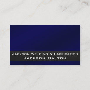 Tarjeta De Visita Contratista profesional de fabricación de soldadur