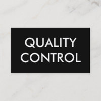 control de calidad