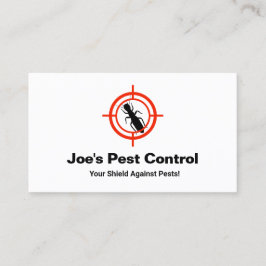 Tarjeta De Visita Control de termitas/Terminador de insectos