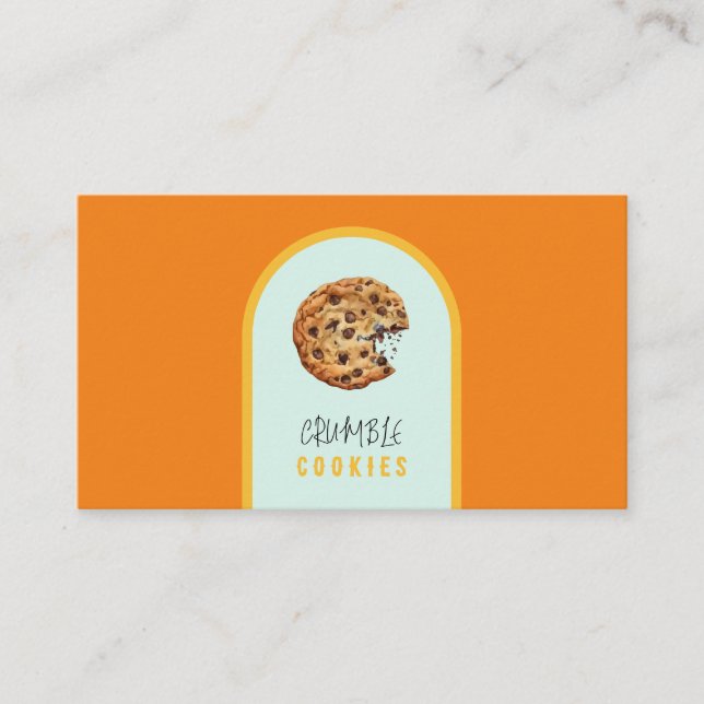 Tarjeta De Visita Cookie Bakery (Anverso)