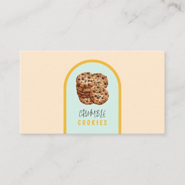 Tarjeta De Visita Cookie Bakery (Anverso)