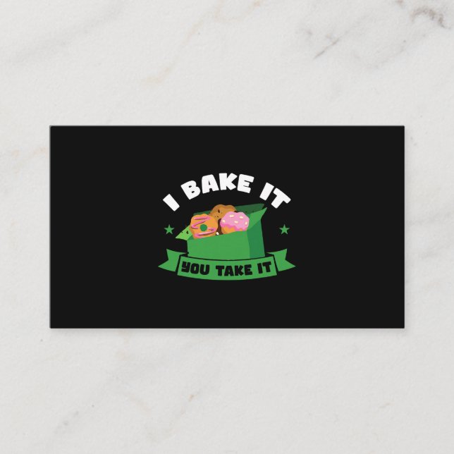 Tarjeta De Visita Cookie de Scout y Cookie Sellers 4 (Anverso)