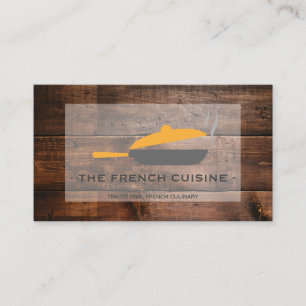 Tarjeta De Visita Cookware Chef ejecutivo