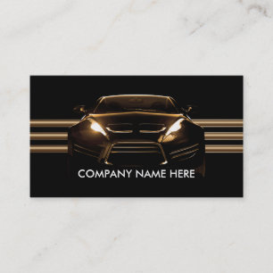 Tarjeta De Visita Cool Car Automotive