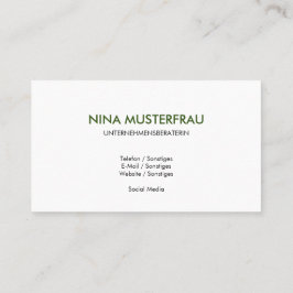 Tarjeta De Visita Coole Unternehmen Visitenkarten-Vorlage -