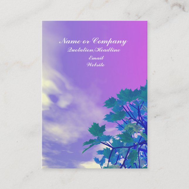 Tarjeta De Visita Copa (Anverso)