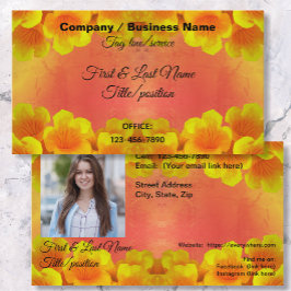 Tarjeta De Visita Copa de Oro