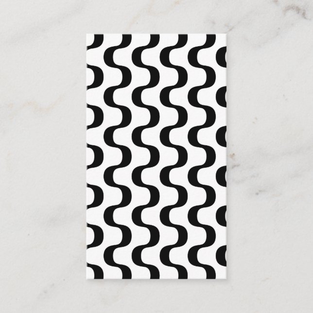 Tarjeta De Visita Copacabana Boardwalk  (Anverso)