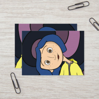 Tarjeta De Visita Coraline cartão de visita