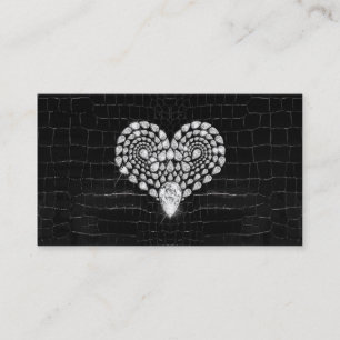 Tarjeta De Visita Corazón del diamante
