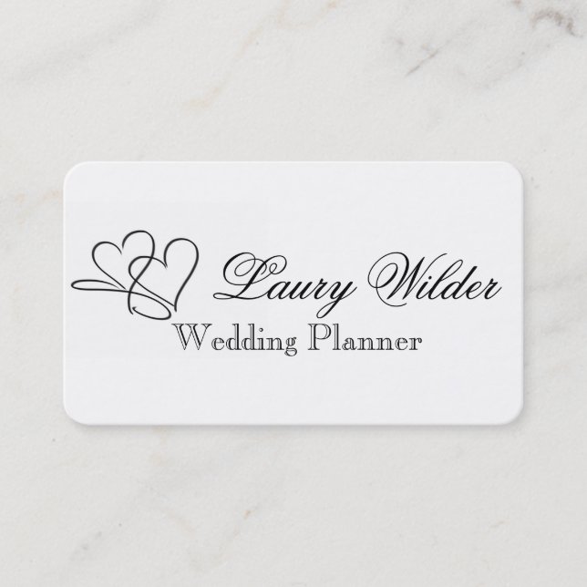 Tarjeta De Visita Corazón del infinito (Anverso)