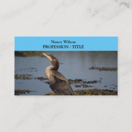 Tarjeta De Visita Cormoralina de dos pechos