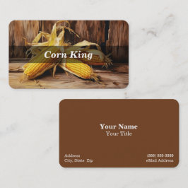 Tarjeta De Visita Corn/Maíz