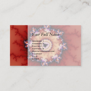 Tarjeta De Visita Corona De Tornos - Fractal