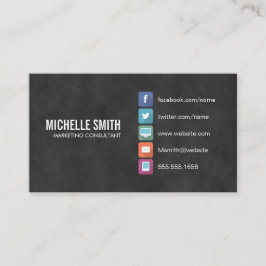 Tarjeta De Visita Corporación minimalista