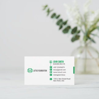 Tarjeta De Visita Corporate Business Card Template