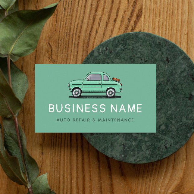 Tarjeta De Visita Corrección automática del servicio de reparación d (Subido por el creador)