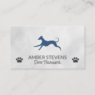 Tarjeta De Visita Corriendo perros Perro Paws