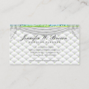 Tarjeta De Visita Cortina de decoración interior para eventos de bod