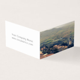 Tarjeta De Visita Cortona Toscana Italia