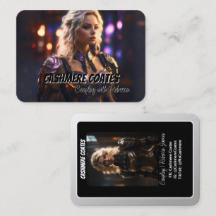 Tarjeta De Visita Coscards Minimalistas de Paisaje Personaje de Co