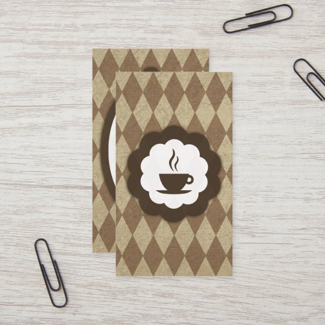Tarjeta De Visita cosecha de café (Anverso/Reverso In Situ)