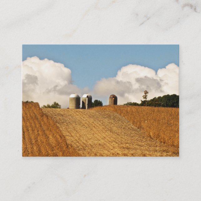Tarjeta De Visita Cosecha de grano ATC (Anverso)