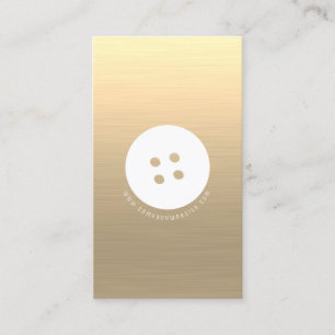 Tarjeta De Visita Coser blanco, sastre