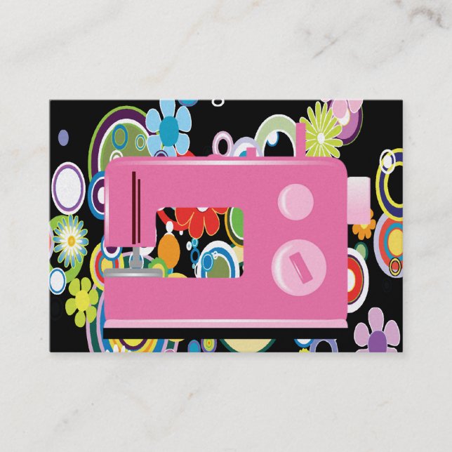 Tarjeta De Visita Coser / Moda / Seamstress - SRF (Anverso)