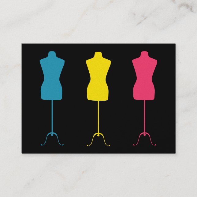 Tarjeta De Visita Coser / Moda / Seamstress - SRF (Anverso)