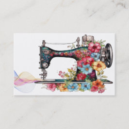 Tarjeta De Visita Coser / Moda / Seamstress Tamaño 1