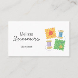 Tarjeta De Visita Coser, Seamstress, Dressmaker