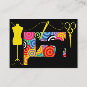 Tarjeta De Visita Coser/Seamstress/Moda - SRF